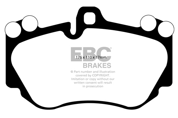 EBC Redstuff Front Brake Pads - DP31905C