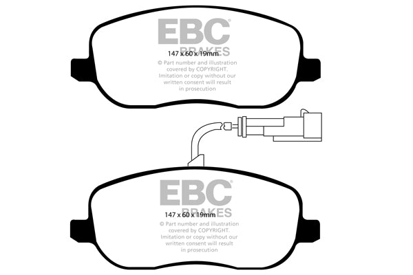 EBC Ultimax Front Brake Pads - DP1906