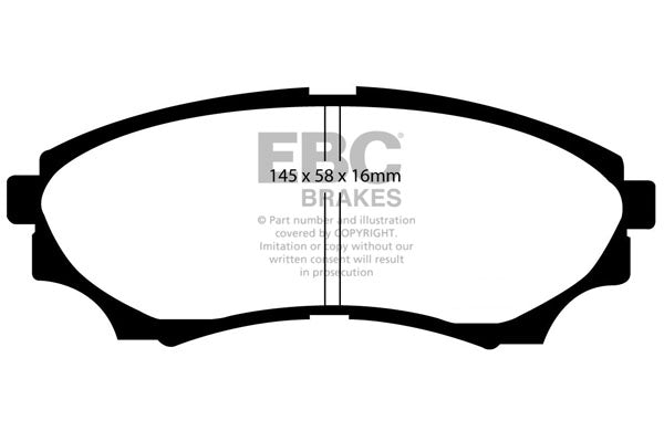 EBC Ultimax Front Brake Pads - DP1921