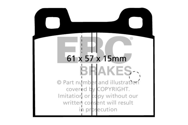 EBC Ultimax Front Brake Pads - DP193