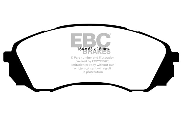 EBC Greenstuff Front Brake Pads - DP21953