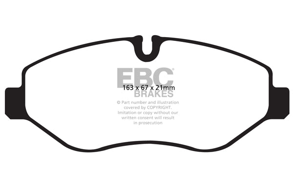EBC Ultimax Front Brake Pads - DP1980