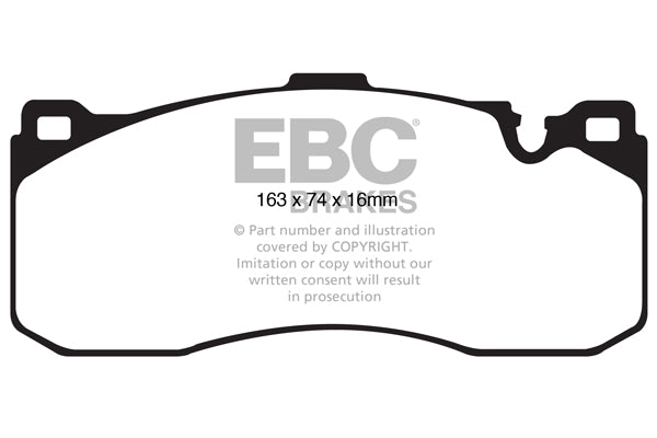EBC Yellowstuff Front Brake Pads - DP41995R