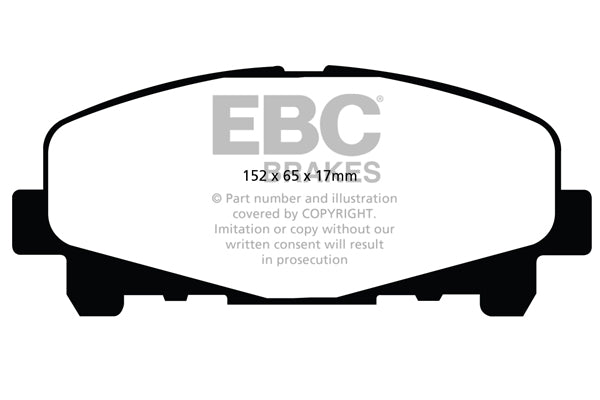 EBC Ultimax Front Brake Pads - DP1999