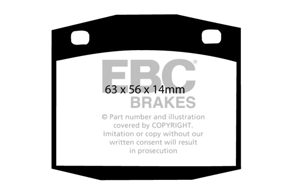 EBC Ultimax Front Brake Pads - DP201