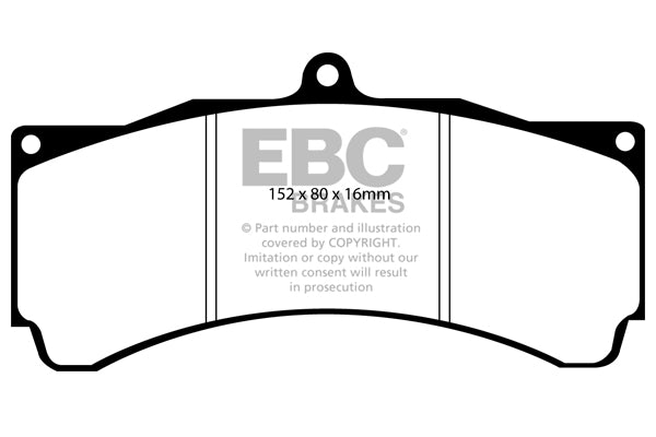 EBC Yellowstuff Front Brake Pads - DP4032R