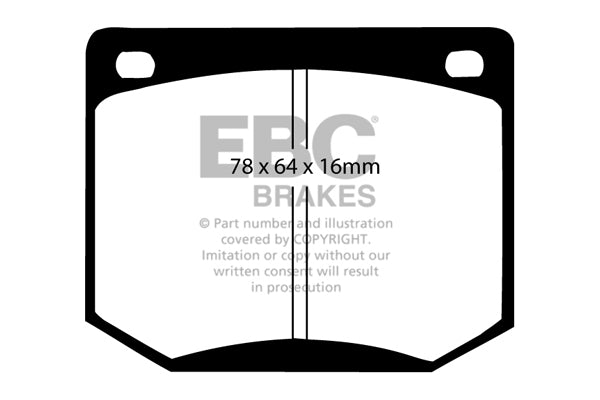 EBC Ultimax Front Brake Pads - DP216