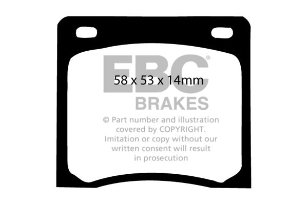 EBC Ultimax Front Brake Pads - DP237