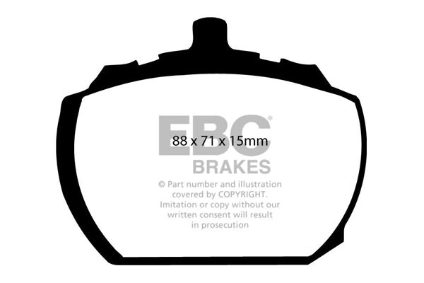 EBC Redstuff Front Brake Pads - DP3240C
