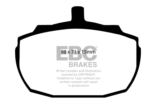 EBC Greenstuff Front Brake Pads - DP2243