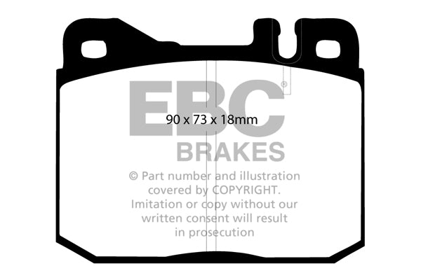 EBC Ultimax Front Brake Pads - DP261/2