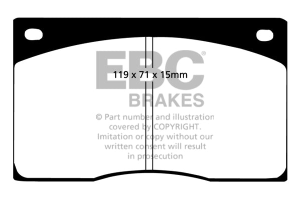 EBC Ultimax Front Brake Pads - DP262