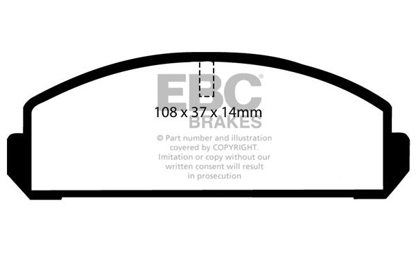 EBC Ultimax Front Brake Pads - DP271