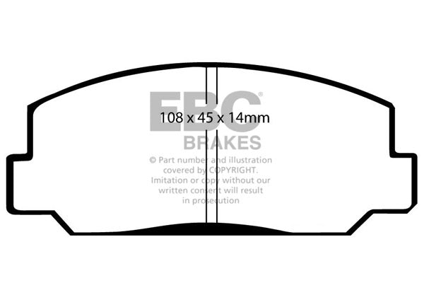 EBC Ultimax Front Brake Pads - DP281