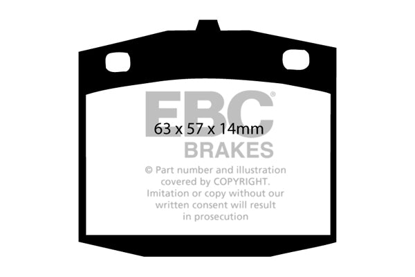 EBC Ultimax Front Brake Pads - DP286