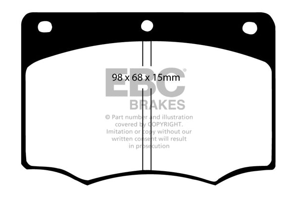 EBC Greenstuff Front Brake Pads - DP2296