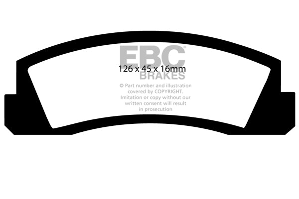 EBC Ultimax Front Brake Pads - DP309