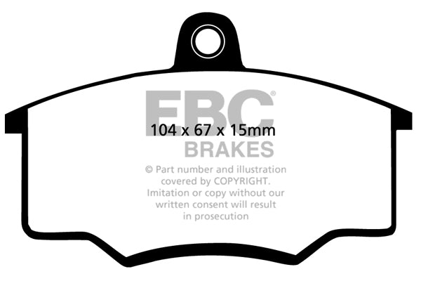 EBC Ultimax Front Brake Pads - DP310/2