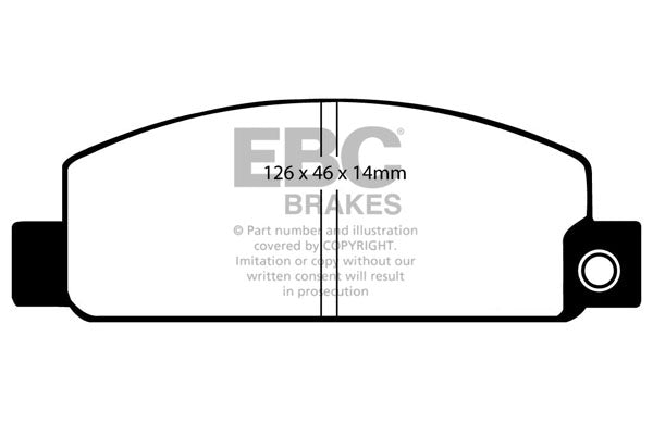 EBC Ultimax Front Brake Pads - DP318