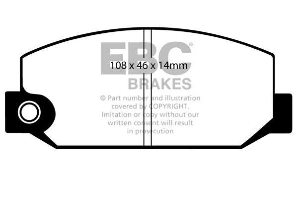 EBC Ultimax Front Brake Pads - DP319