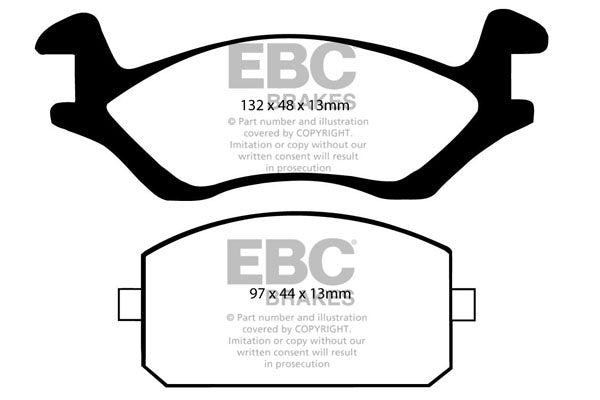 EBC Ultimax Front Brake Pads - DP322