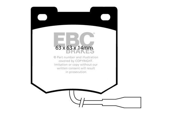 EBC Ultimax Front Brake Pads - DP353