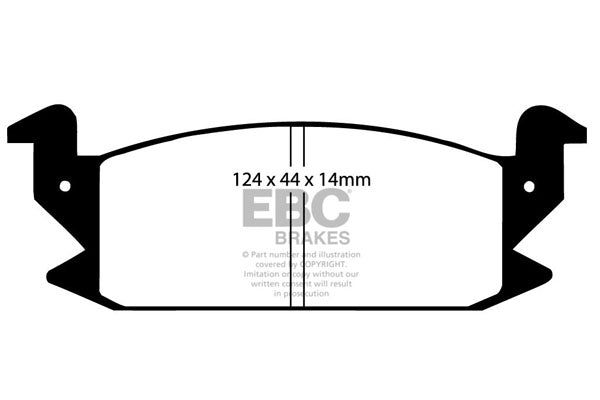 EBC Ultimax Front Brake Pads - DP475
