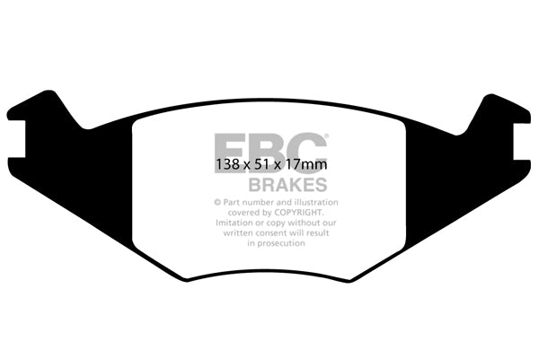 EBC Greenstuff Front Brake Pads - DP2515
