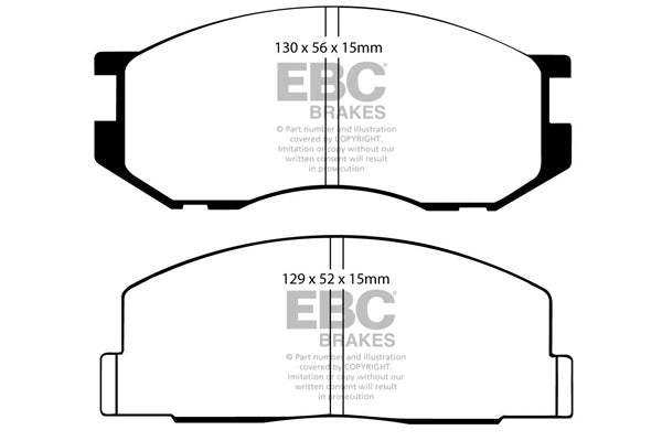 EBC Ultimax Front Brake Pads - DP536