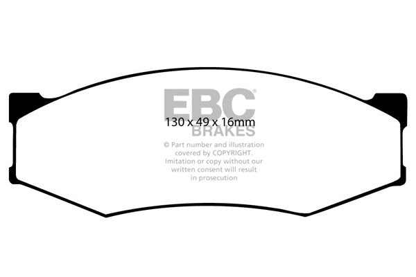 EBC Greenstuff Front Brake Pads - DP2538