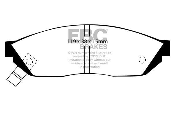 EBC Ultimax Front Brake Pads - DP560