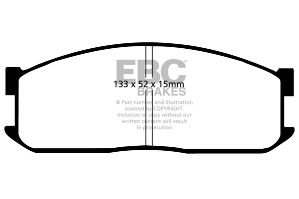 EBC Ultimax Front Brake Pads - DP599