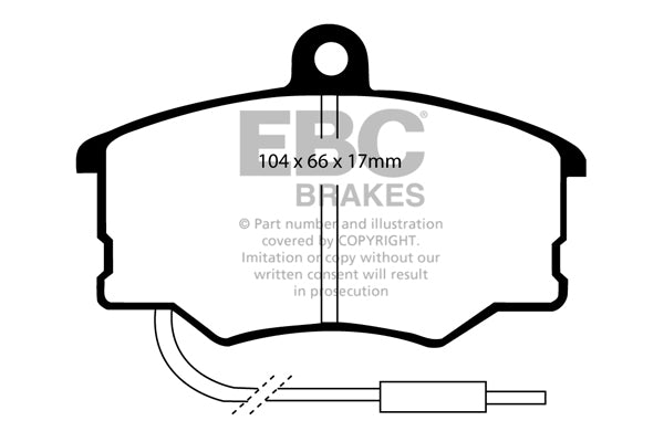EBC Ultimax Front Brake Pads - DP616
