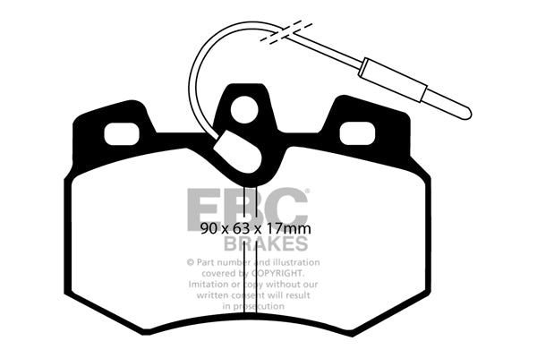 EBC Yellowstuff Front Brake Pads - DP4626R