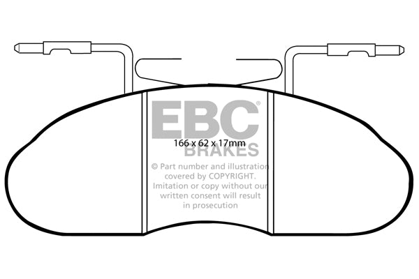 EBC Ultimax Front Brake Pads - DP633/2