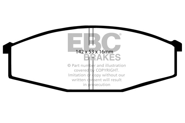 EBC Ultimax Front Brake Pads - DP641