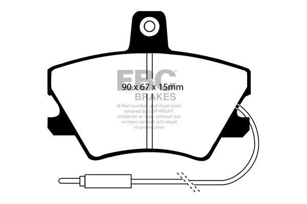 EBC Ultimax Front Brake Pads - DP668