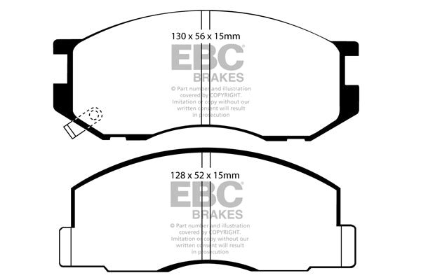 EBC Ultimax Front Brake Pads - DP747