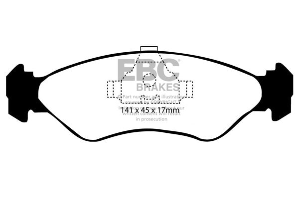EBC Ultimax Front Brake Pads - DP769