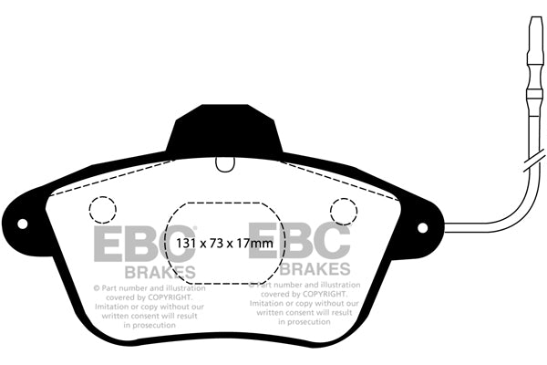 EBC Ultimax Front Brake Pads - DP882