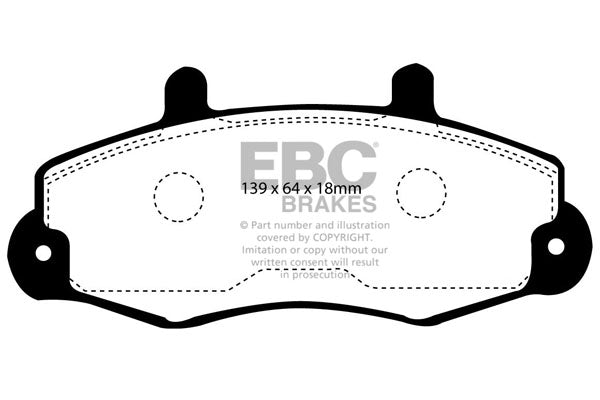 EBC Ultimax Front Brake Pads - DP918