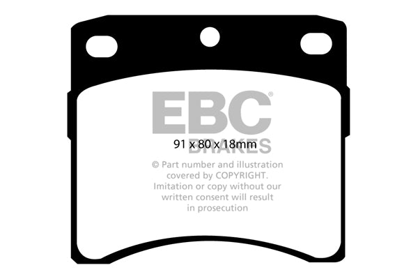 EBC Ultimax Front Brake Pads - DP939