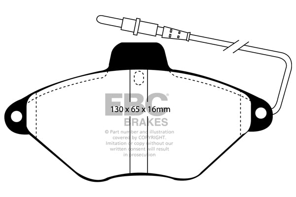 EBC Ultimax Front Brake Pads - DP943