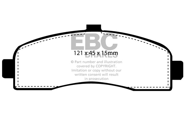EBC Greenstuff Front Brake Pads - DP2946