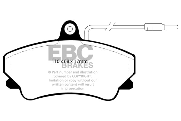 EBC Ultimax Front Brake Pads - DP952