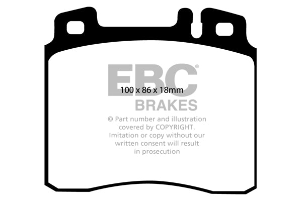 EBC Ultimax Front Brake Pads - DP963