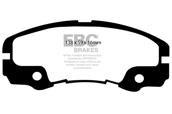EBC Ultimax Front Brake Pads - DP973/2