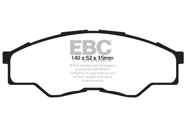 EBC Ultimax Front Brake Pads - DPX2001