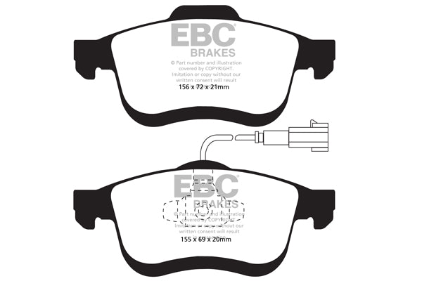 EBC Ultimax Front Brake Pads - DPX2010/2