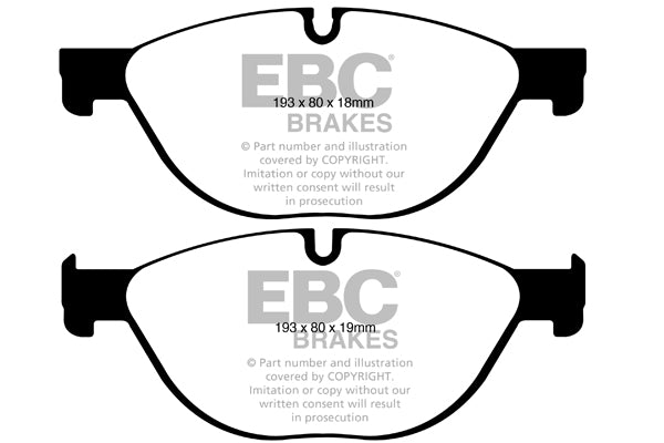 EBC Ultimax Front Brake Pads - DPX2019